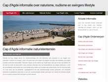 Tablet Screenshot of capdagdeinfo.nl